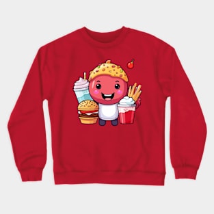 Donut kawaii  junk food T-Shirt cute funny Crewneck Sweatshirt